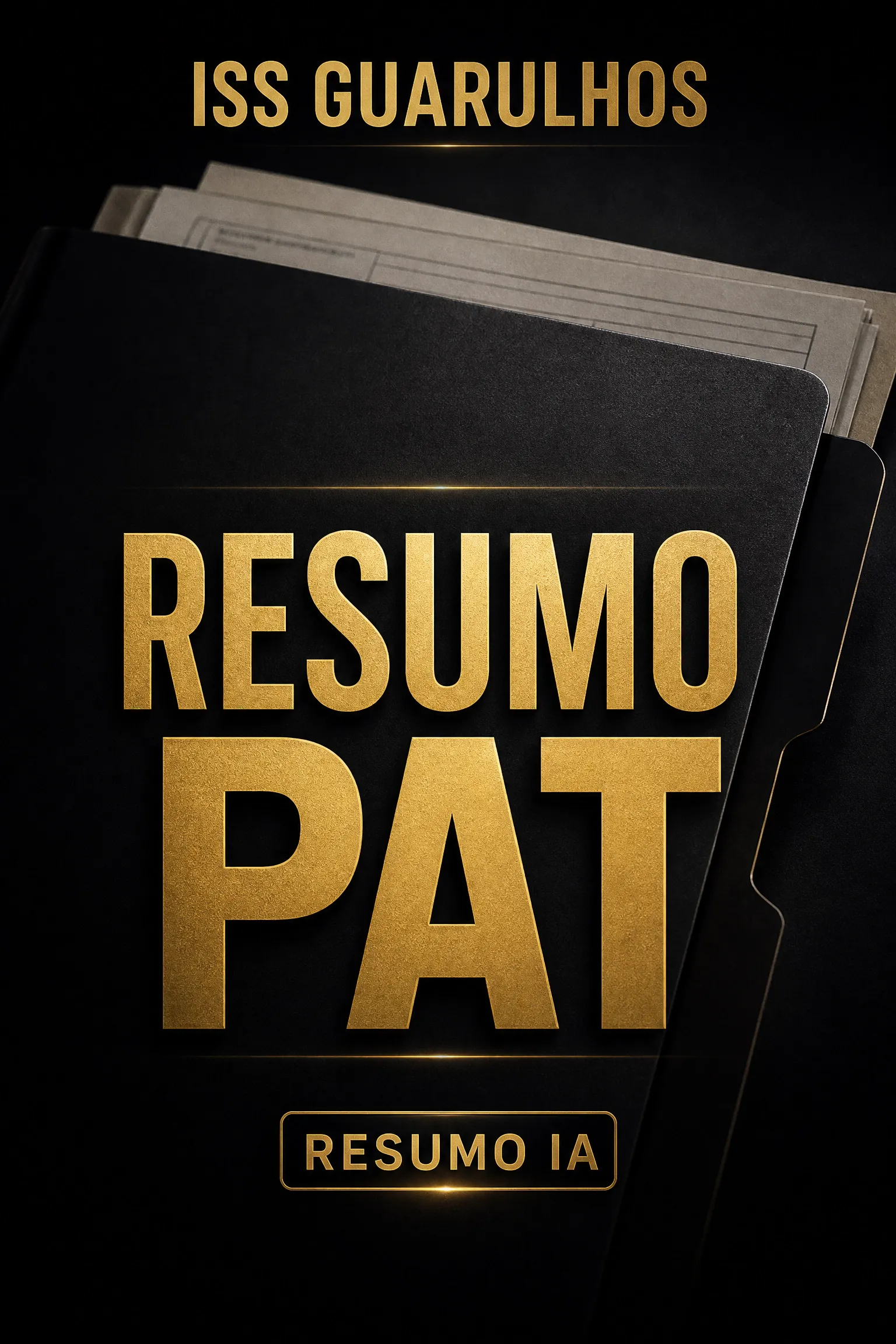 Capa do resumo de Processo Administrativo Tributário